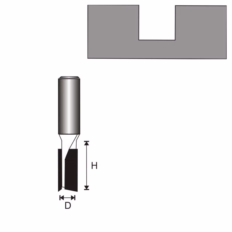 DEDRA Fresatrice per legno 12/20/19 mm - 07F024C