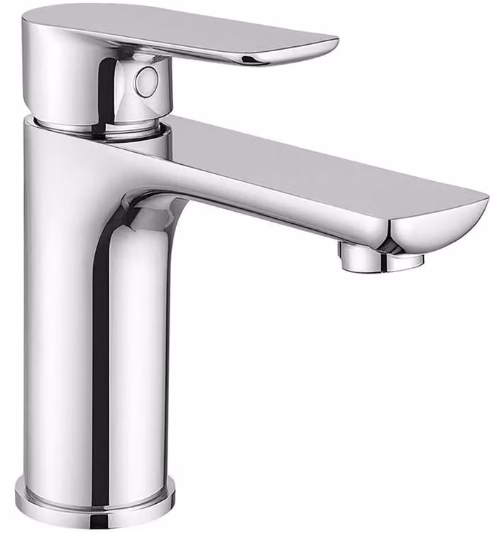 Miscelatore per lavabo Nicoleta - modello basso - cromato