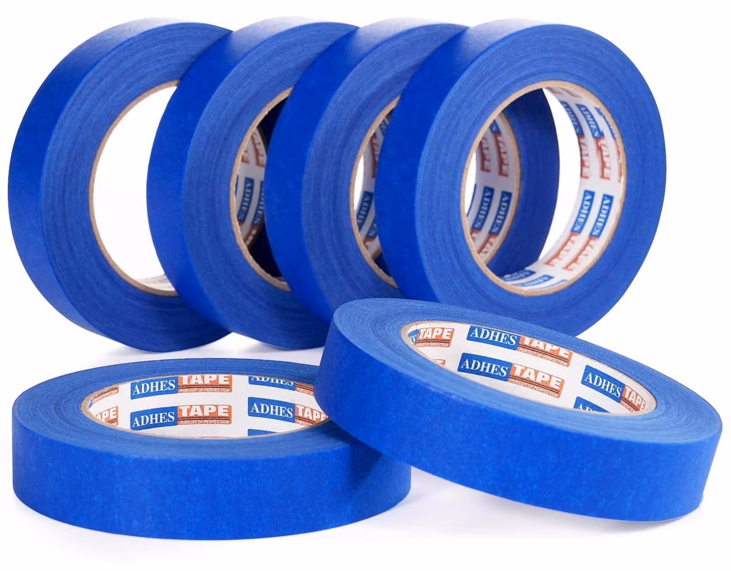 Solidchoice - Nastro adesivo per cartelli, colore blu, 24 mm x 60 metri, per bordi perfetti