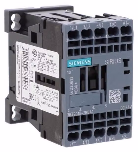 Contattore di potenza Siemens 3RT2018-2BB41 1 pz