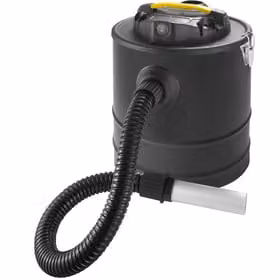 FIELDMANN FDU 201001-E Aspiratore per ceneri, potenza 1000 W, aspirazione ceneri fino a 40 °C, filtro in cotone, contenitore in metallo 20 L, tubo in metallo 1 m, cavo di alimentazione 3 m