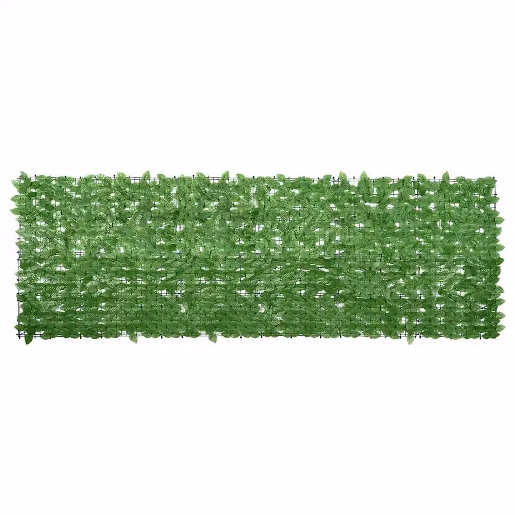 vidaXL Paravento da Balcone con Siepe Artificiale Verde L: 300 cm, H: 100 cm