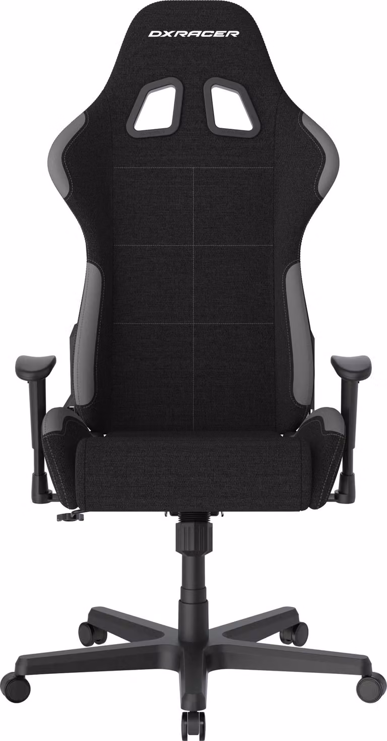 Sedia da gioco DXRacer FORMULA nero-grigio, tessuto