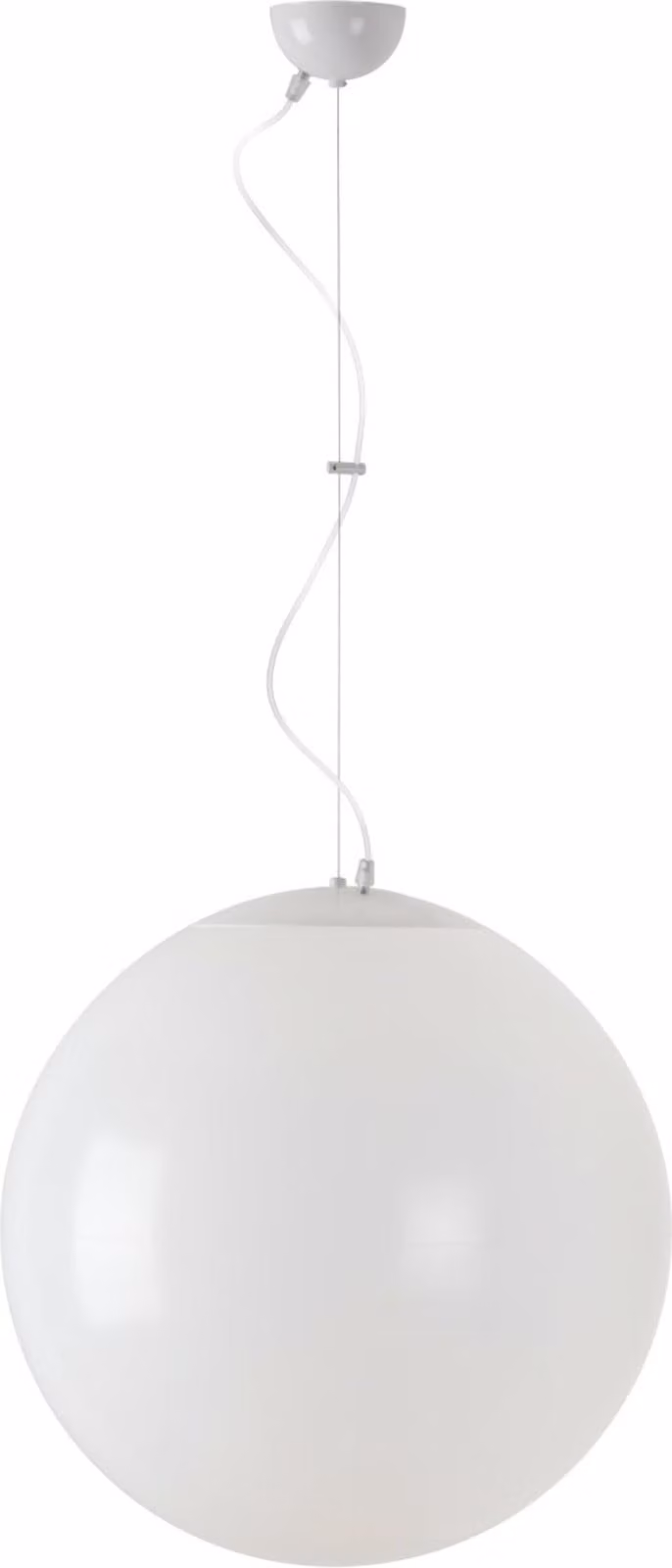 OSMONT ISI66705 ISIS L4 apparecchio a sospensione in plastica bianco IP40 4000 K 41W LED