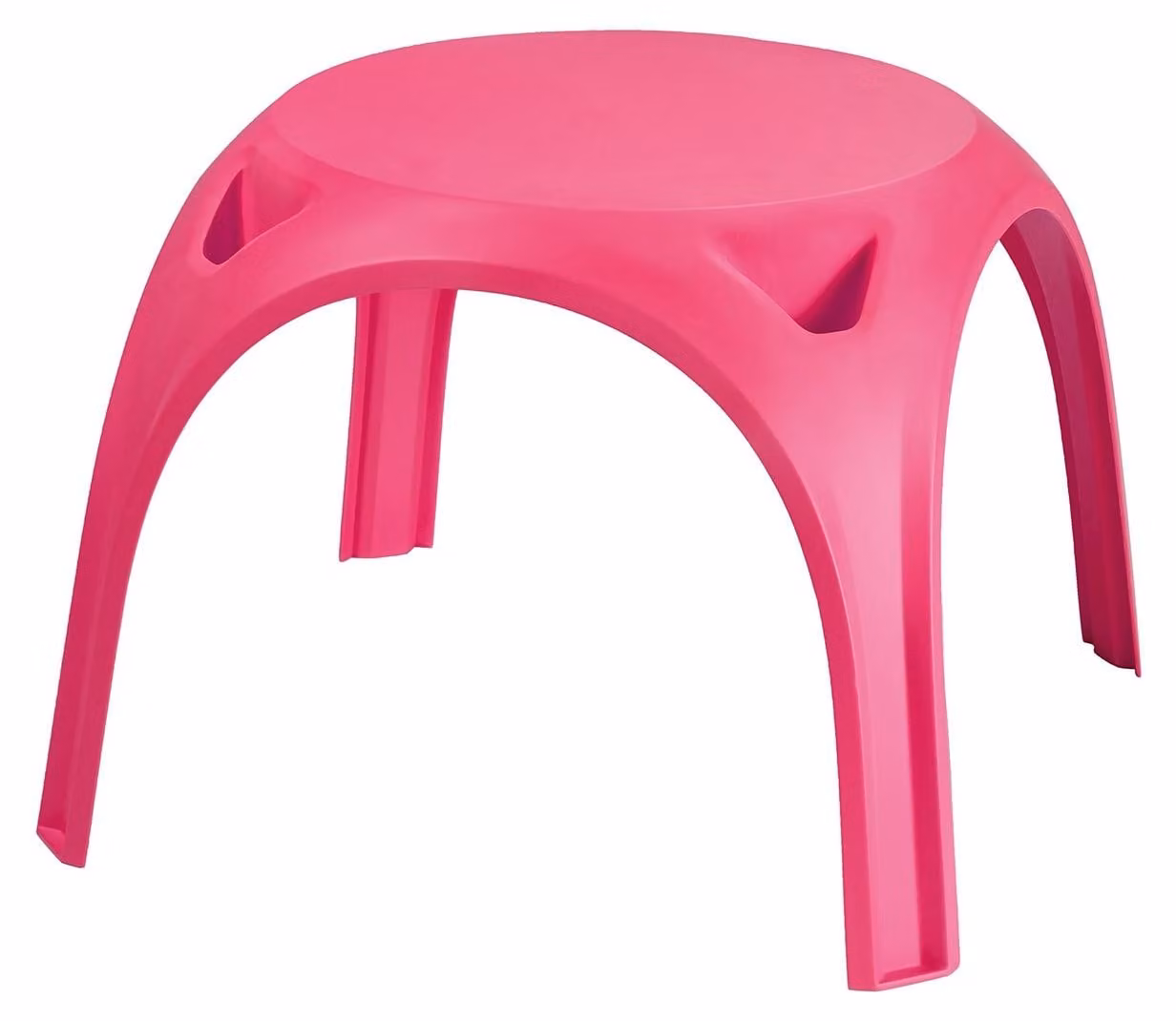 Tavolino per bambini in plastica Monoblock rosa
