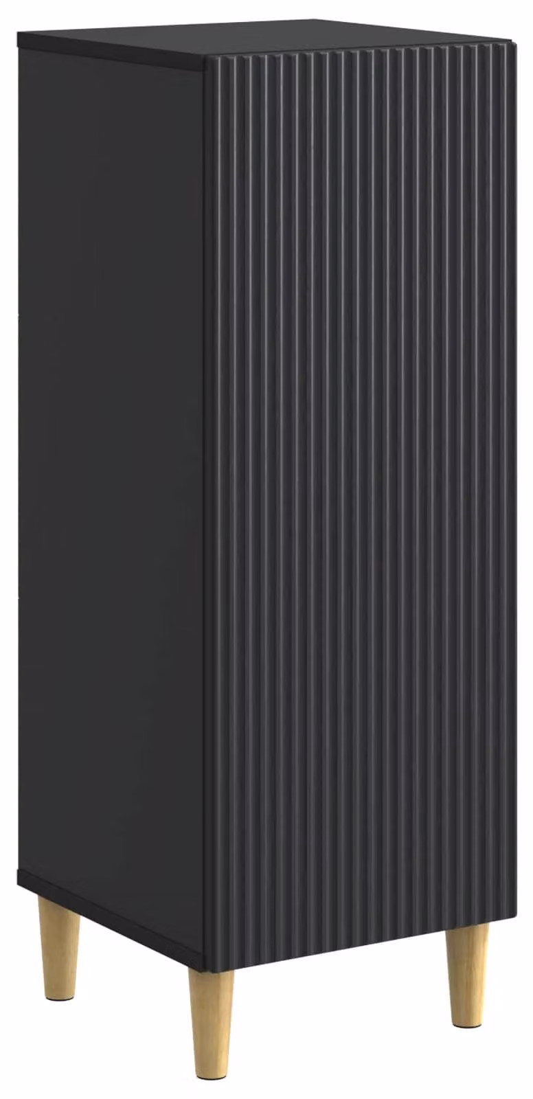 Credenza Nero 33 x 34,5 x 90 cm Legno ingegnerizzato