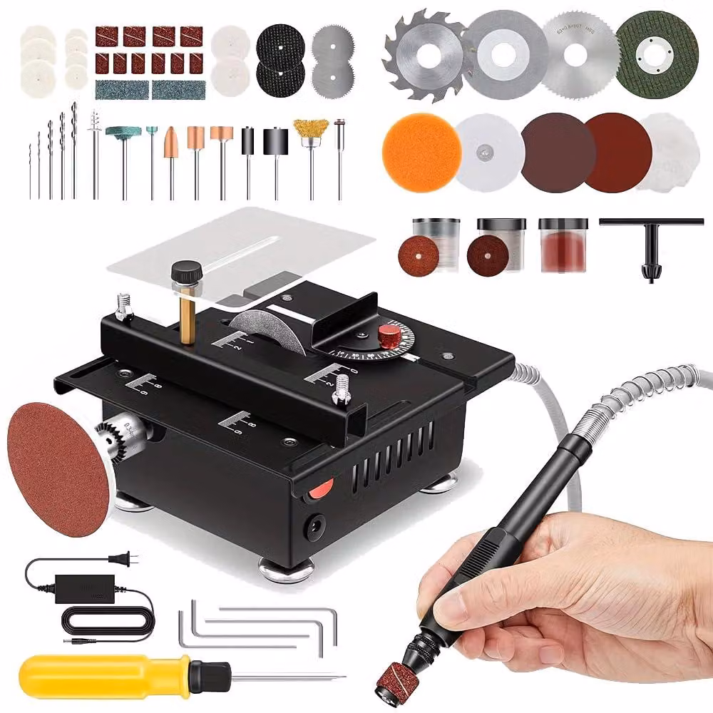 Troncatrice da banco mini - 96 W, azionamento manuale - lama da 63 mm