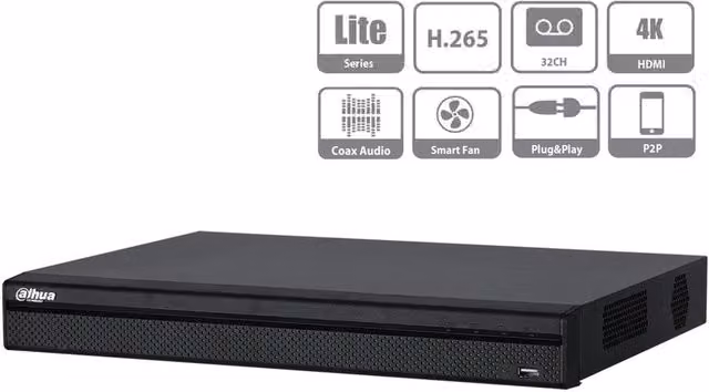 Videoregistratore Dahua XVR5232AN-X Penta-brid 32 Canali 5 In 1 Nero