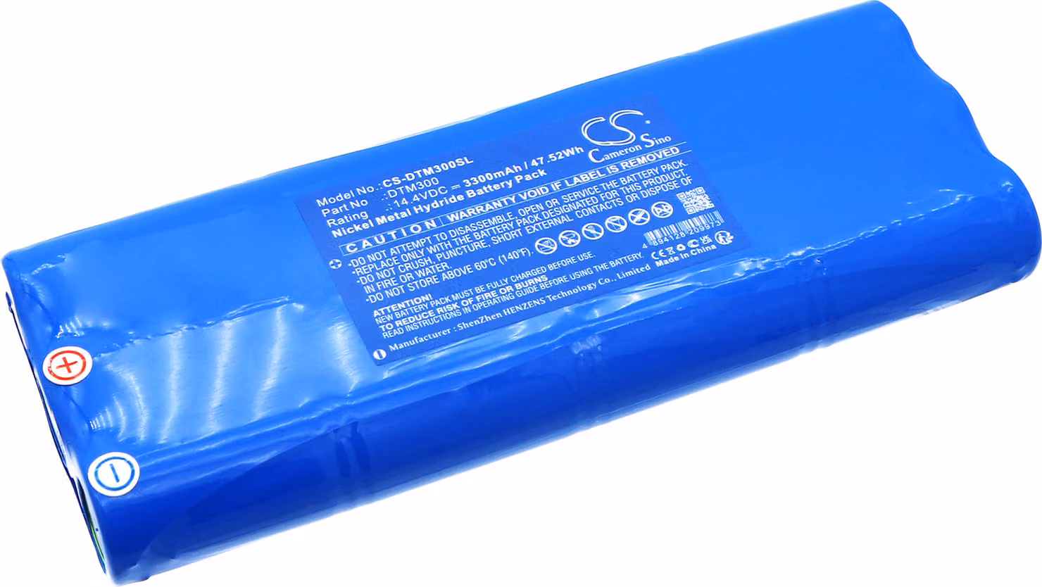 TECHTEK Batteria compatibile con [Digitrak] Eclipse, LT Receivers, Mark III, Mark IV, Mark V, Remote Displays sostituisce DTM300