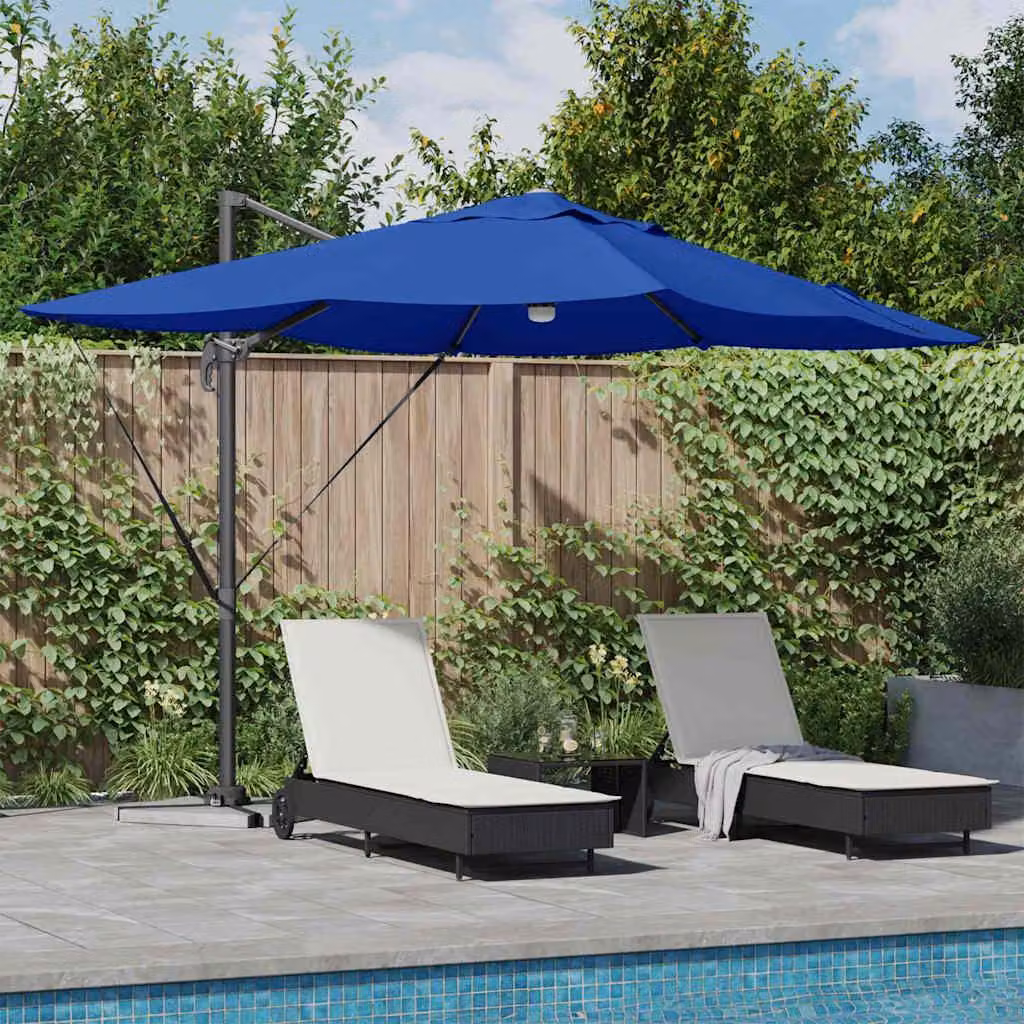 Maison Exclusive - Ombrellone, dimensioni 351 x 250 x 253 cm, realizzato in poliestere e alluminio