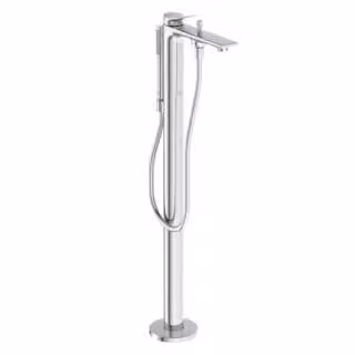 Miscelatore per vasca da bagno CONCA free-standing, sporgenza 204mm cromo cromo