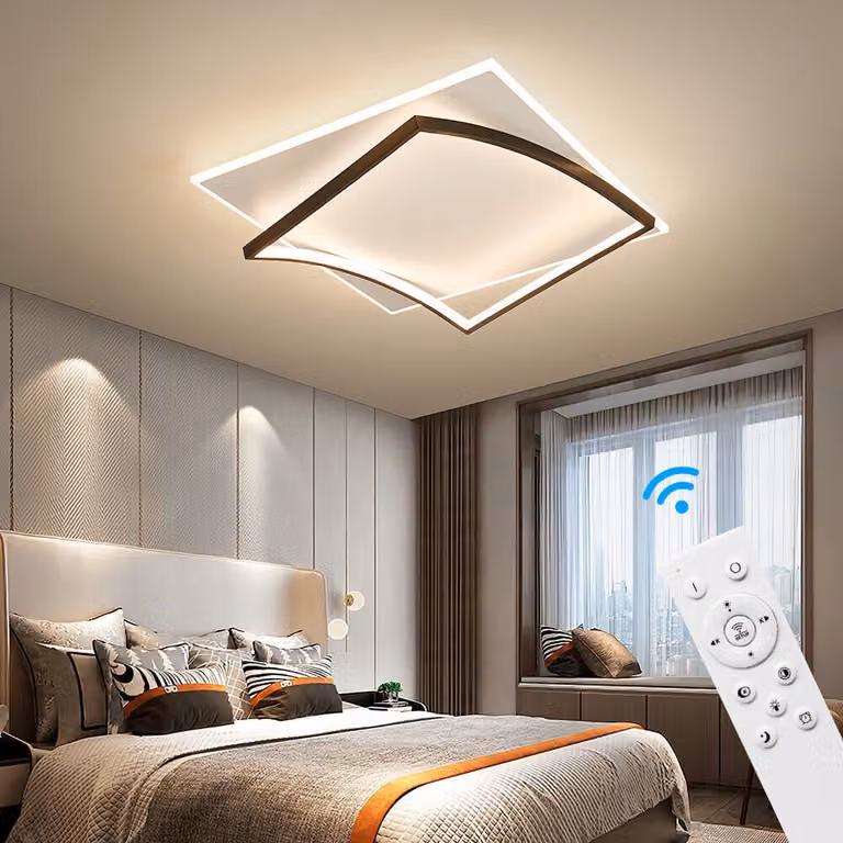 SX915-500 Plafoniera LED con telecomando Colore della luce/luminosità regolabile