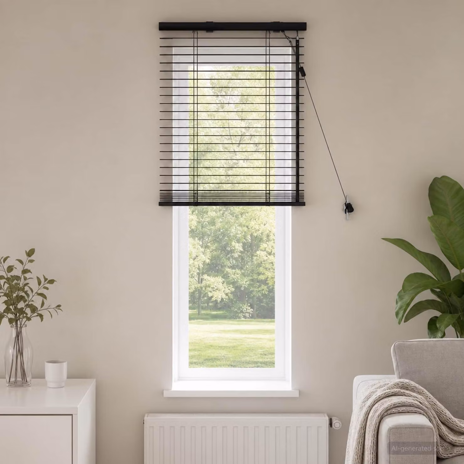 Persiane avvolgibili per finestre Venet, colore marrone scuro, dimensioni 65 x 130 cm, larghezza lamelle 35 mm