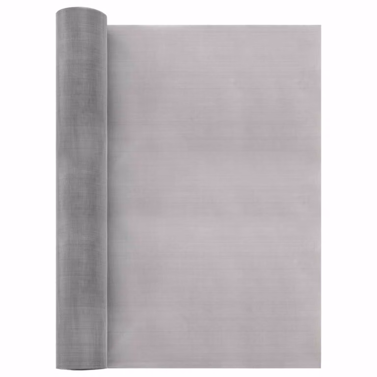 Rete per schermatura vidaXL in acciaio inossidabile Argento L: 40 cm, P: 500 cm, 60 Mesh