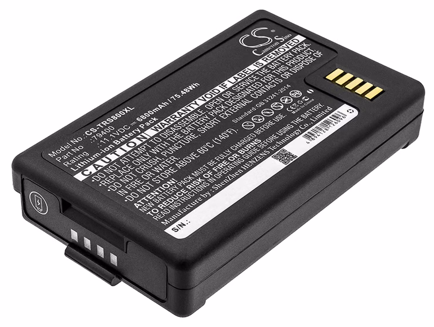 TECHTEK Batteria compatibile con [Spectra] Focus 35, per [Trimble] RTS573 Total Station, RTS633 Total Station, RTS655, RTS655 Total Station, RTS773 T