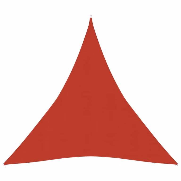 Tenda da sole "Living Store", 160 g/m², colore rosso, dimensioni 3x4x4 metri, realizzata in HDPE