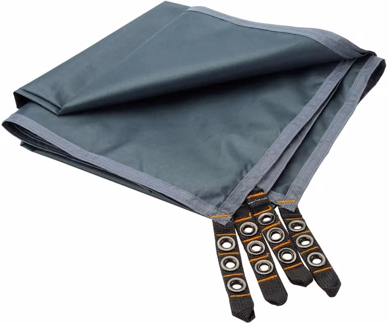Telo impermeabile - Telo di base 230 x 100 cm - Telo protettivo per tende da una persona - Borsa per il trasporto - Leggero, 0,26 kg - Resistente, realizzato in tessuto Oxford 210D