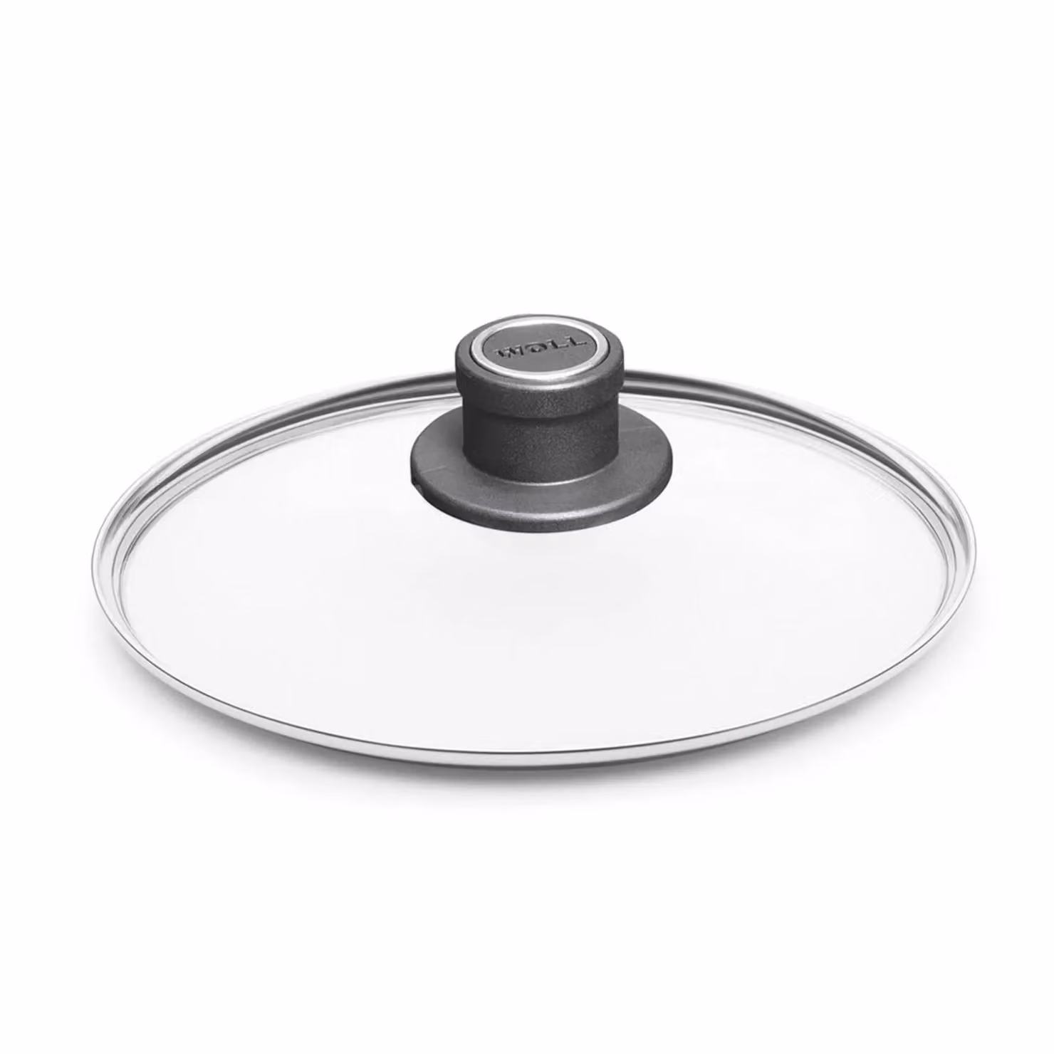 Coperchio universale tondo in vetro completo Woll, diam. 32cm