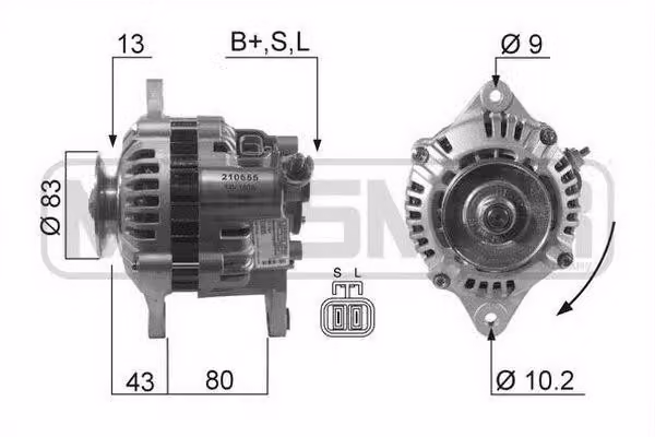 Alternatore 100A