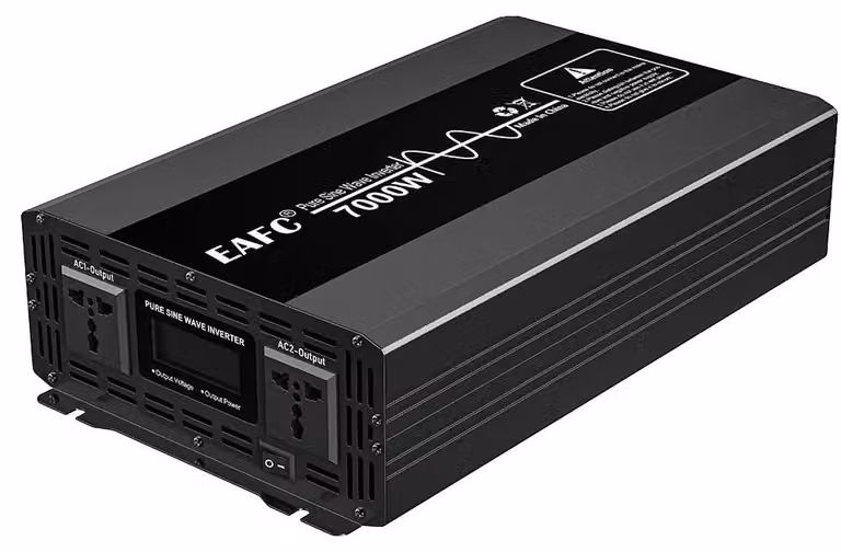 Inverter automatico, onda sinusoidale pura, alta efficienza, 7000W