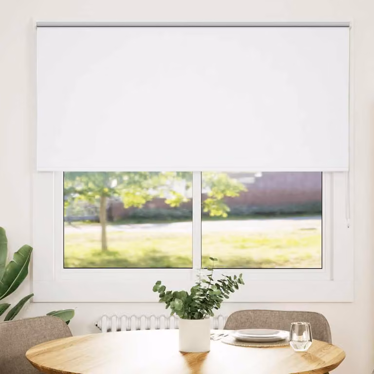 vidaXL Tenda a Rullo Oscurante 145x130 cm Larghezza Tessuto 141,6 cm