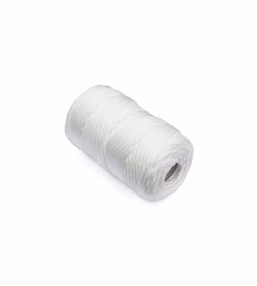 Treccia per veneziana in polipropilene Diam. 3 mm. bianco 50 mt.