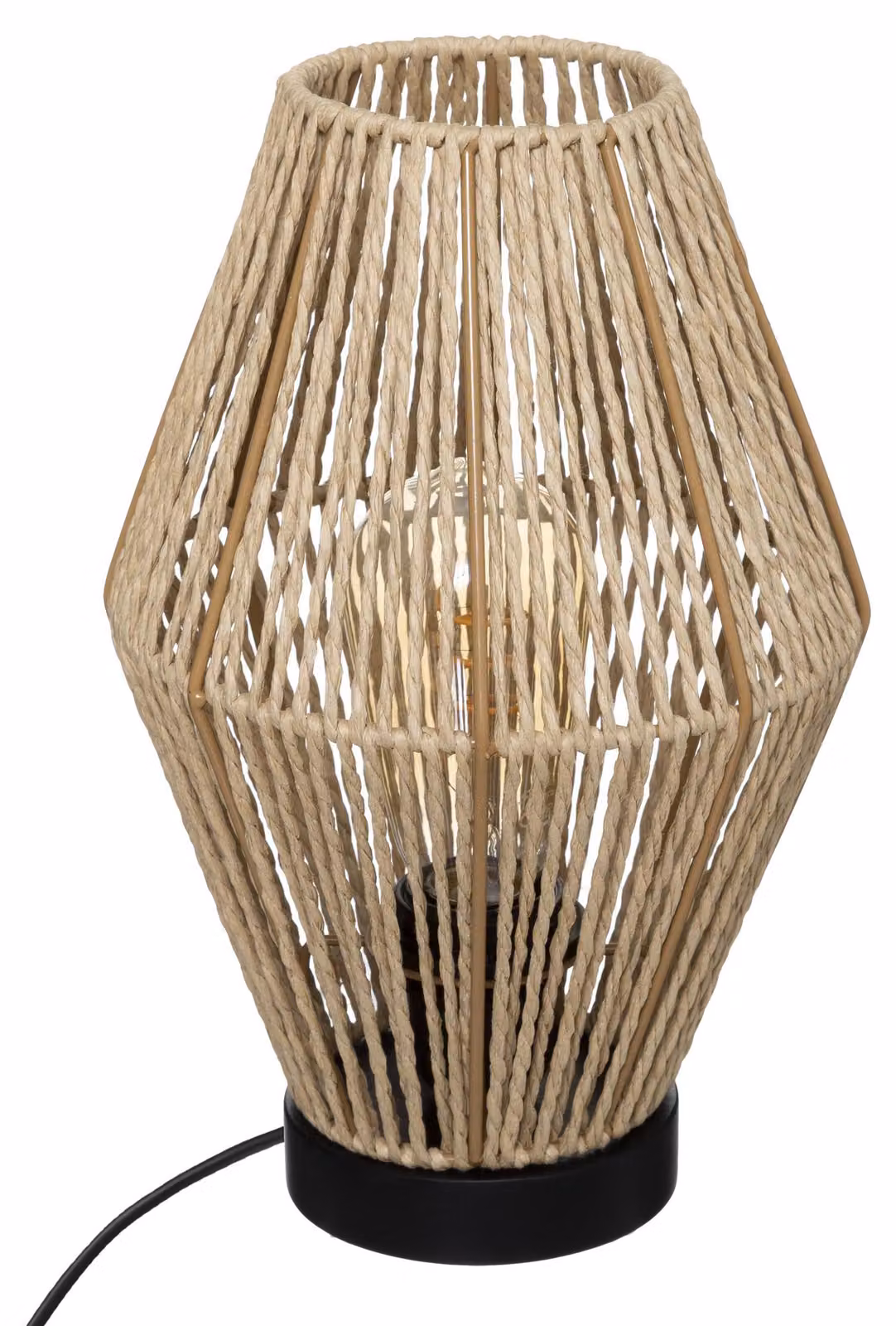 Atmosphera Aissa Lampada da tavolo dorata taglia unica / Spina UE 220V dorata taglia unica