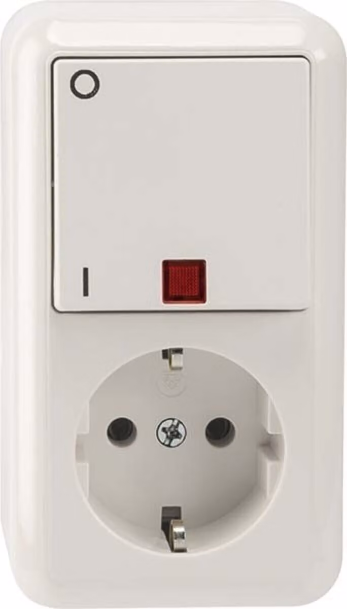 Presa di corrente Merten SCHUKO combi. MEG3499-8719