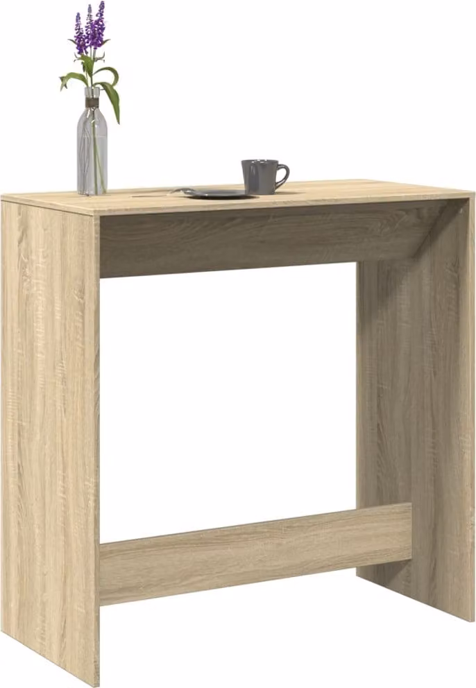 Maison Exclusive - Tavolo da bar in rovere Sonoma 102x50x103,5 cm Materiale ligneo