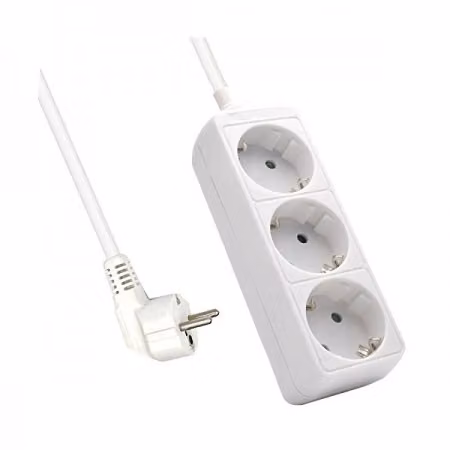 Presa multipla con 3 prese senza interruttore Ewent EW395 3680W