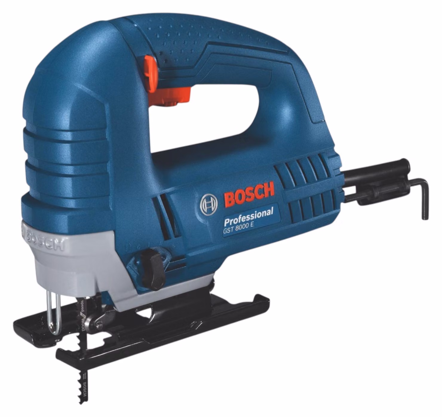 Seghetto alternativo Bosch GST 8000 E 710 Watt 80 mm + lama (060158H000)