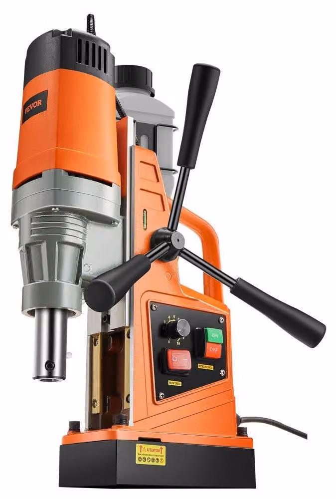 Trapano magnetico elettrico - Potenza: 1550 W - Diametro massimo di foratura: 50 mm - 10 velocità