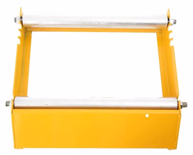 Supporto per tamburi di cavi - Dispositivo per l'avvolgimento e lo svolgimento di bobine di cavi - Adatto per tamburi di diametro da 30 a 70 cm, larghezza 50 cm - Acciaio - Capacità di carico: 500 kg - Dimensioni: 58 x 58 cm