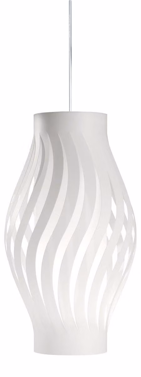 Sospensione Moderna Helios Polilux ® Bianco1 Luce E27