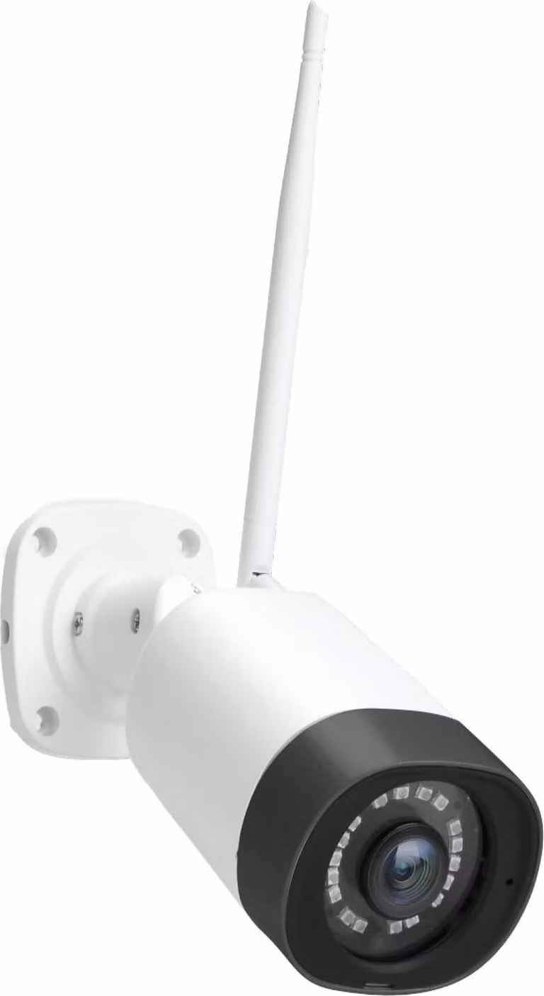 Kit di videosorveglianza NVR PNI House WiFi832 con 4 telecamere wireless da esterno da 3 MP, P2P, IP65