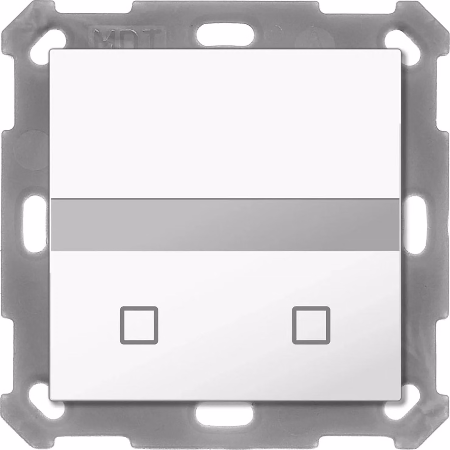 MDT Rilevatore di movimento/interruttore automatico, TS 55, bianco puro opaco, 1 pz.