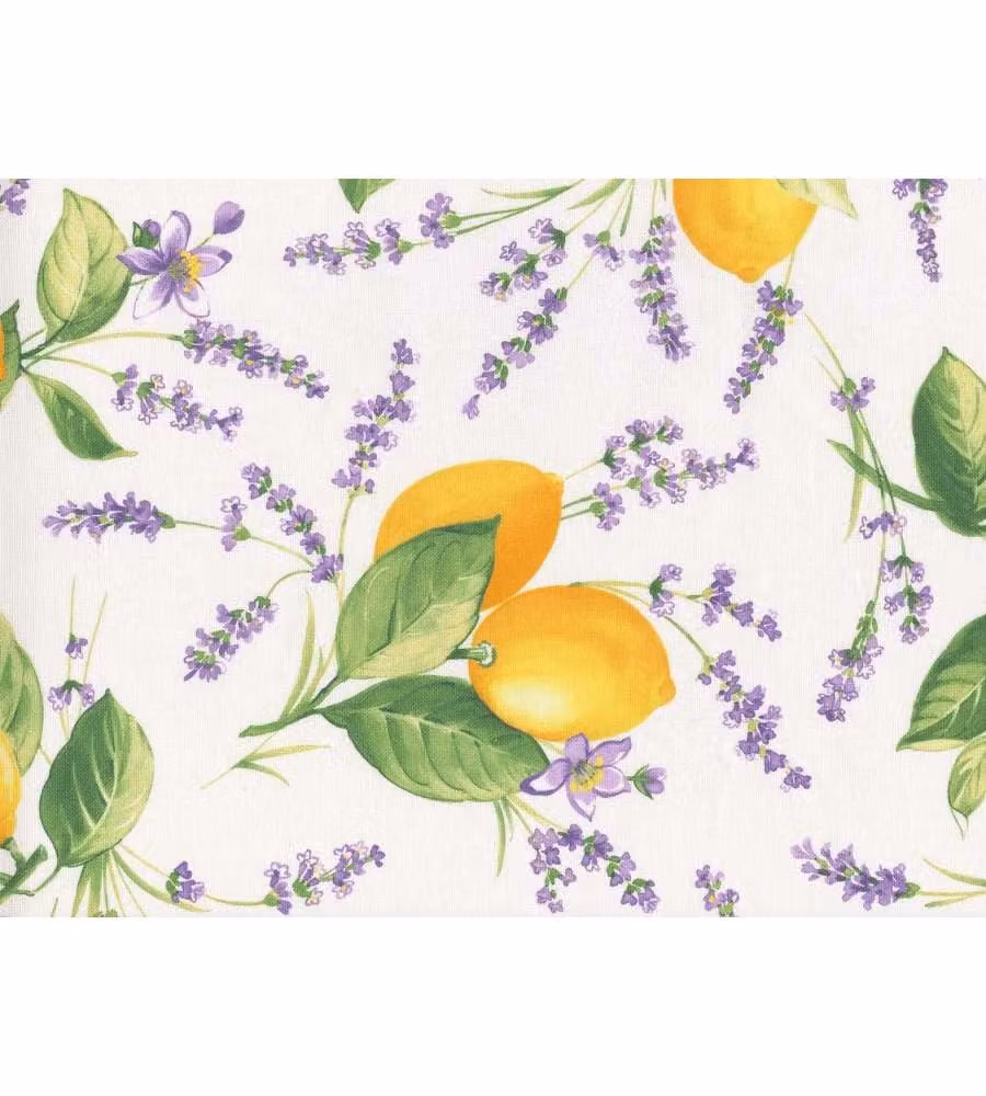 Tovaglia antimacchia giallo limone 140x200 cm resistente