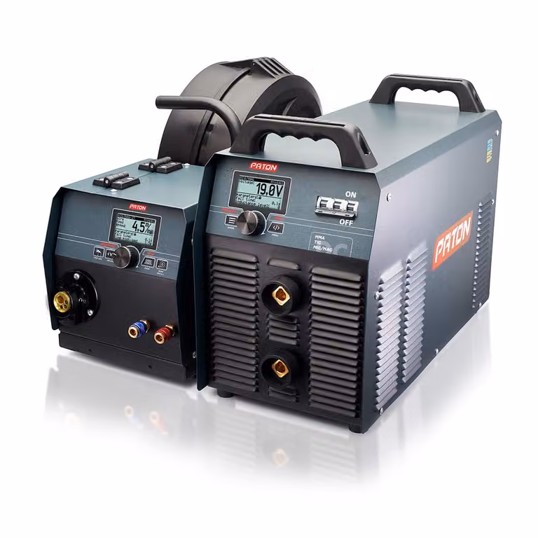 PATON ProMIG-630-15-4-400V W MAXwire (WAM) saldatrice 3 in 1 saldatrice MIG 400V kit saldatrice industriale set DC inverter 4 rulli alimentatore