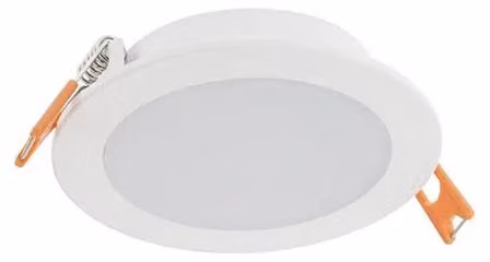 ARELUX XFACE REC. RND. Pannello luminoso, 6W, 100-240V AC, indice di resa cromatica (CRI) 80, grado di protezione IP40, angolo di emissione 120°, temperatura di colore 3000K