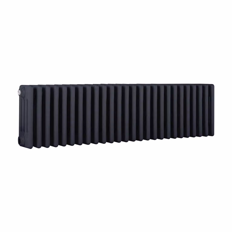 Radiatore Orizzontale a Colonne (4 Colonne) 300mm x 1190mm - Blu (Regal Blu) - Regent