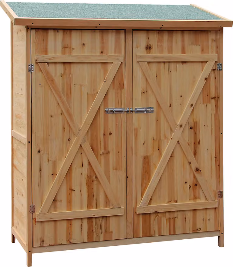 Capanno per attrezzi Wiltec XXL in legno Capanno per attrezzi da giardino incl. materiale di montaggio Capanno per attrezzi da giardino Capanno per attrezzi Capanno per attrezzi