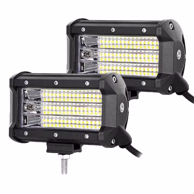 Striscia luminosa, materiali durevoli, ampia compatibilità, 2x 5in 135W Nessun filo