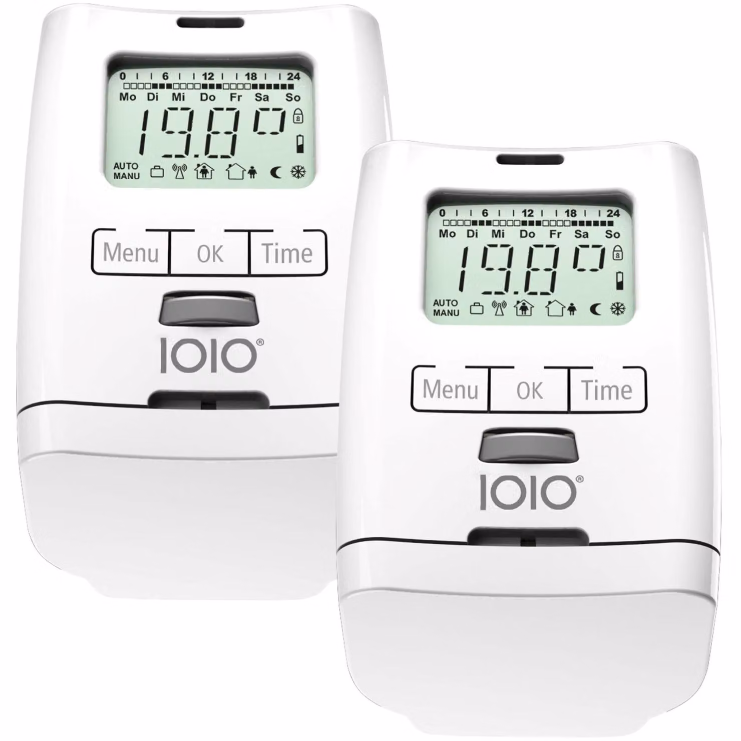 2 pezzi HT 2000 Termostato elettronico per radiatori Germany