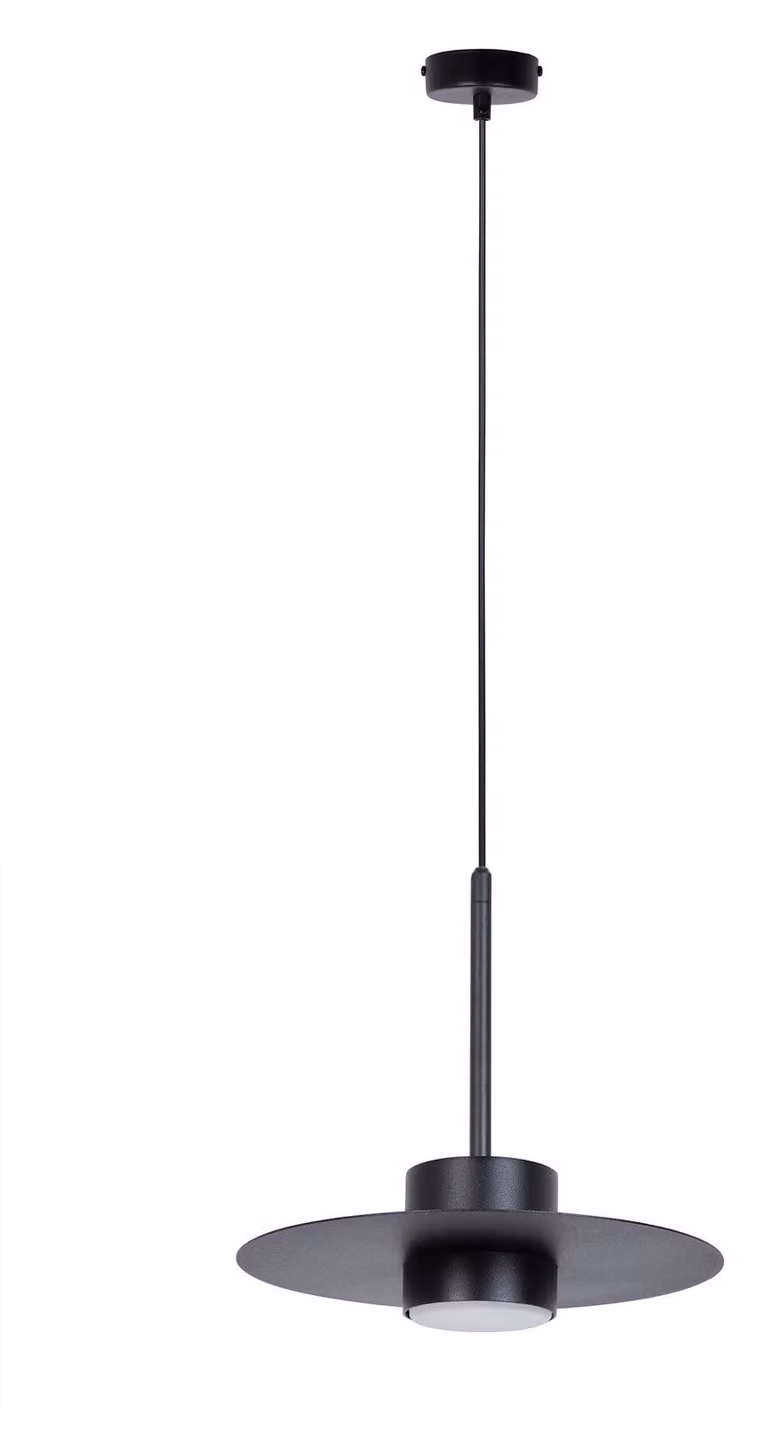 Lampada a sospensione CHARLIE nera 1xGX53x12W in metallo, dimensioni: 150x25x25 cm, IP20, Sigma Lighting