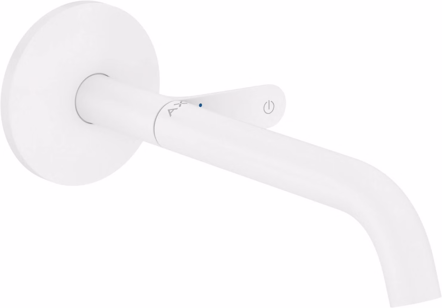 hansgrohe AXOR One Mitigeur de lavabo pour montage mural Select, encastré, saillie 220mm, 48112700, 48112700