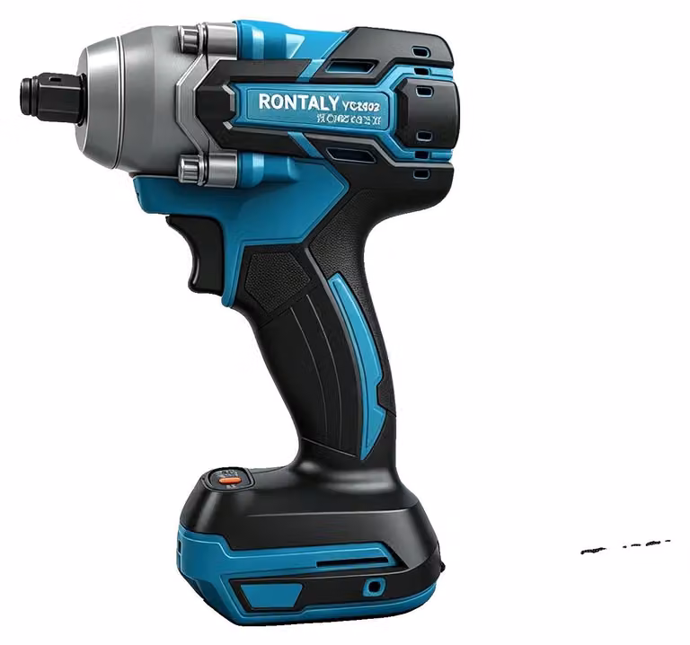 Avvitatore a percussione a batteria, coppia massima di 320 Nm, motore brushless, attacco da 1/2", design ergonomico, compatibile con piattaforme a batteria da 18V