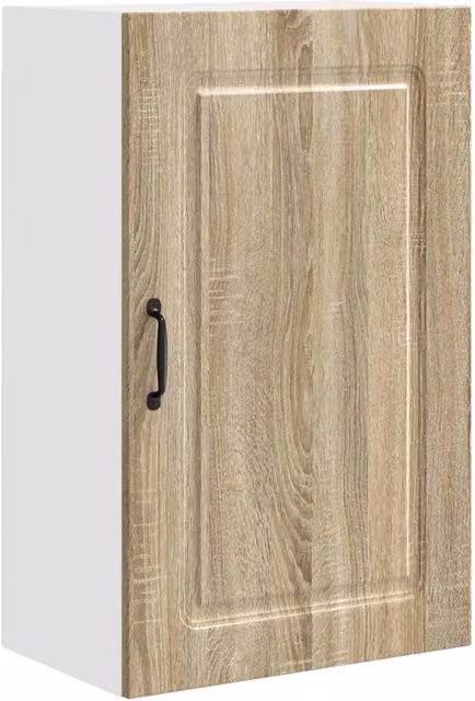 Armadio da cucina rettangolare moderno grande spazio di archiviazione 50 x 31 x 80 cm in legno multistrato rovere sonoma 02_0053715