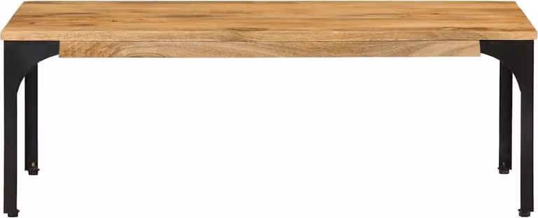 Tavolino 100x55x35 cm in legno massiccio di mango