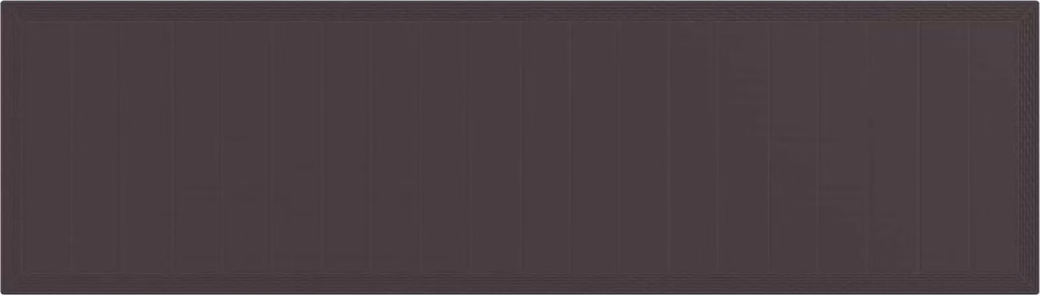 vidaXL Set da pranzo da giardino 13 pezzi Brown Polt Rattan