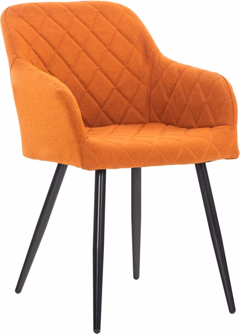 Confortevole sedia da pranzo, sedia da sala da pranzo, comfort di seduta di lunga durata - disponibile in velluto o tessuto